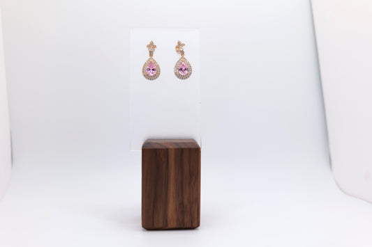 Cubic zirconia earrings image 0