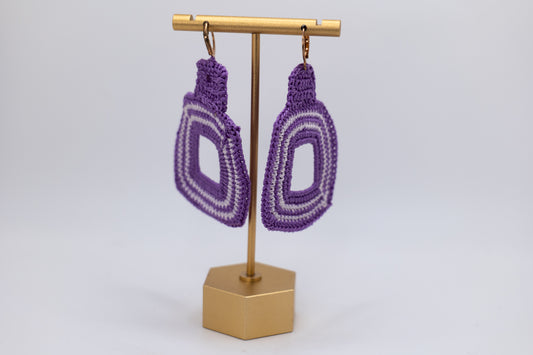 Handmade Crocheted Earrings – Crafted by Afghan Women