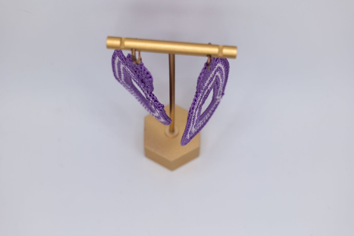 Handmade Crocheted Earrings – Crafted by Afghan Women