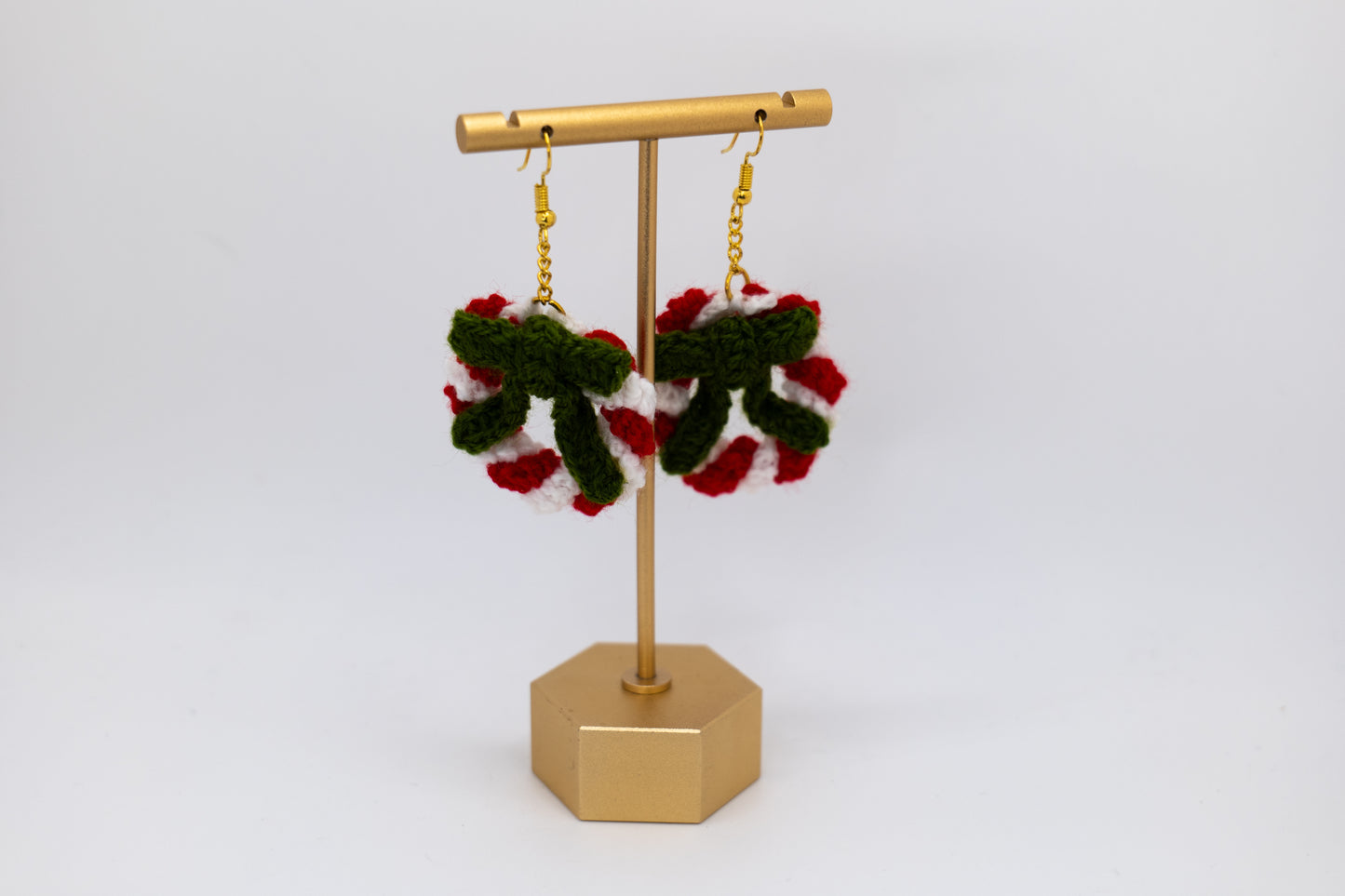 Handmade Christmas Crocheted Earrings – Crafted by Afghan Women