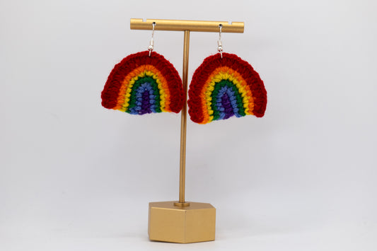 Handmade Crocheted Earrings – Crafted by Afghan Women