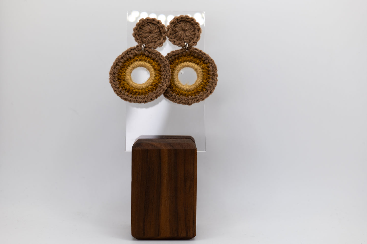 Handmade Crocheted Earrings – Crafted by Afghan Women