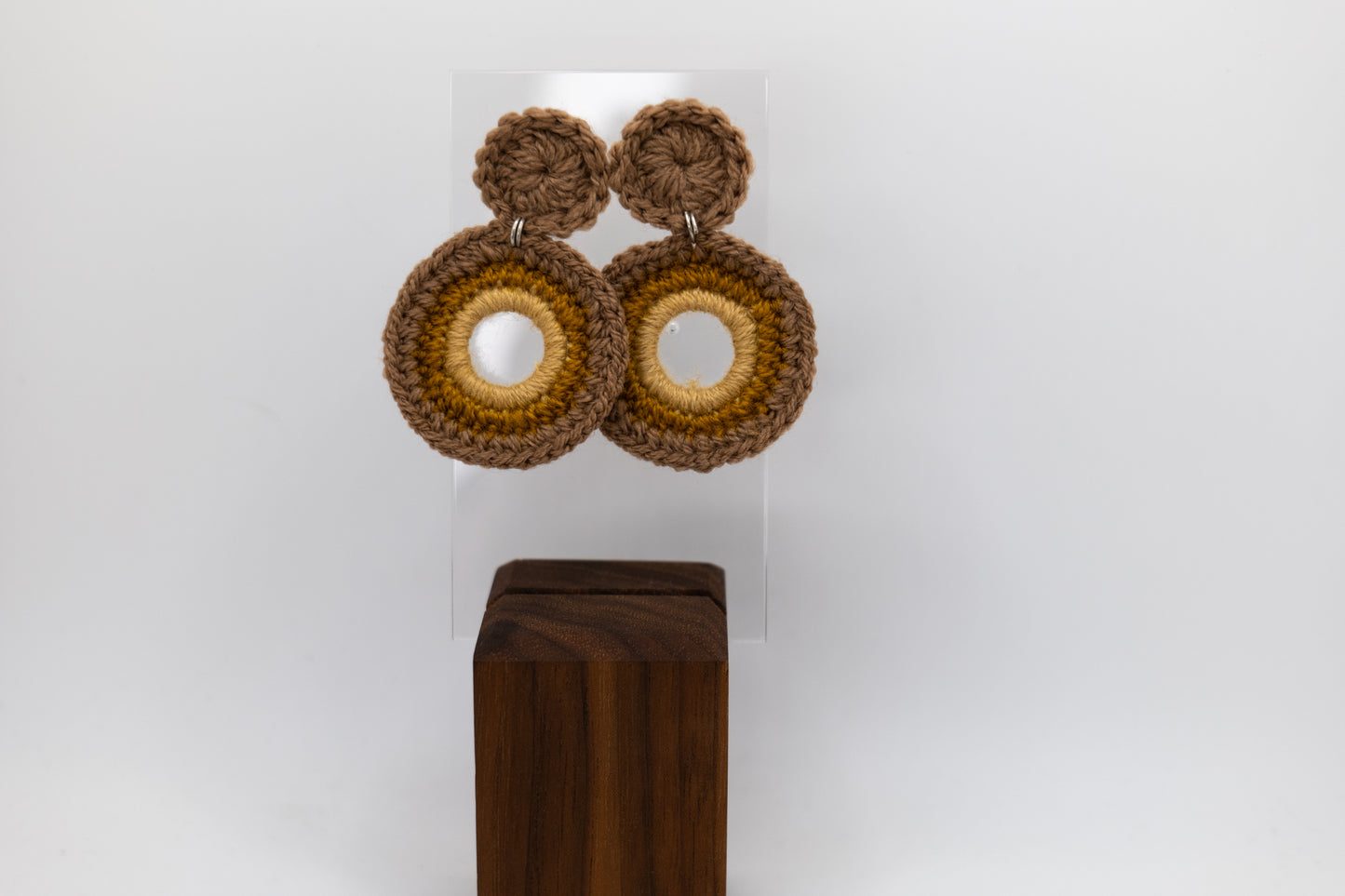 Handmade Crocheted Earrings – Crafted by Afghan Women