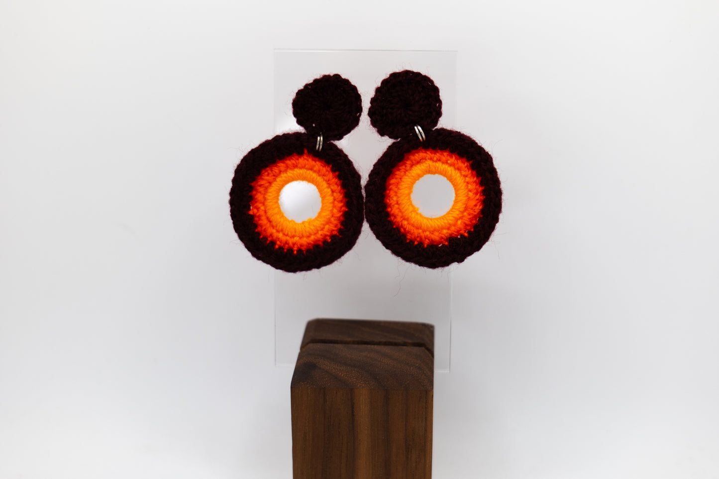 Handmade Crocheted Earrings – Crafted by Afghan Women