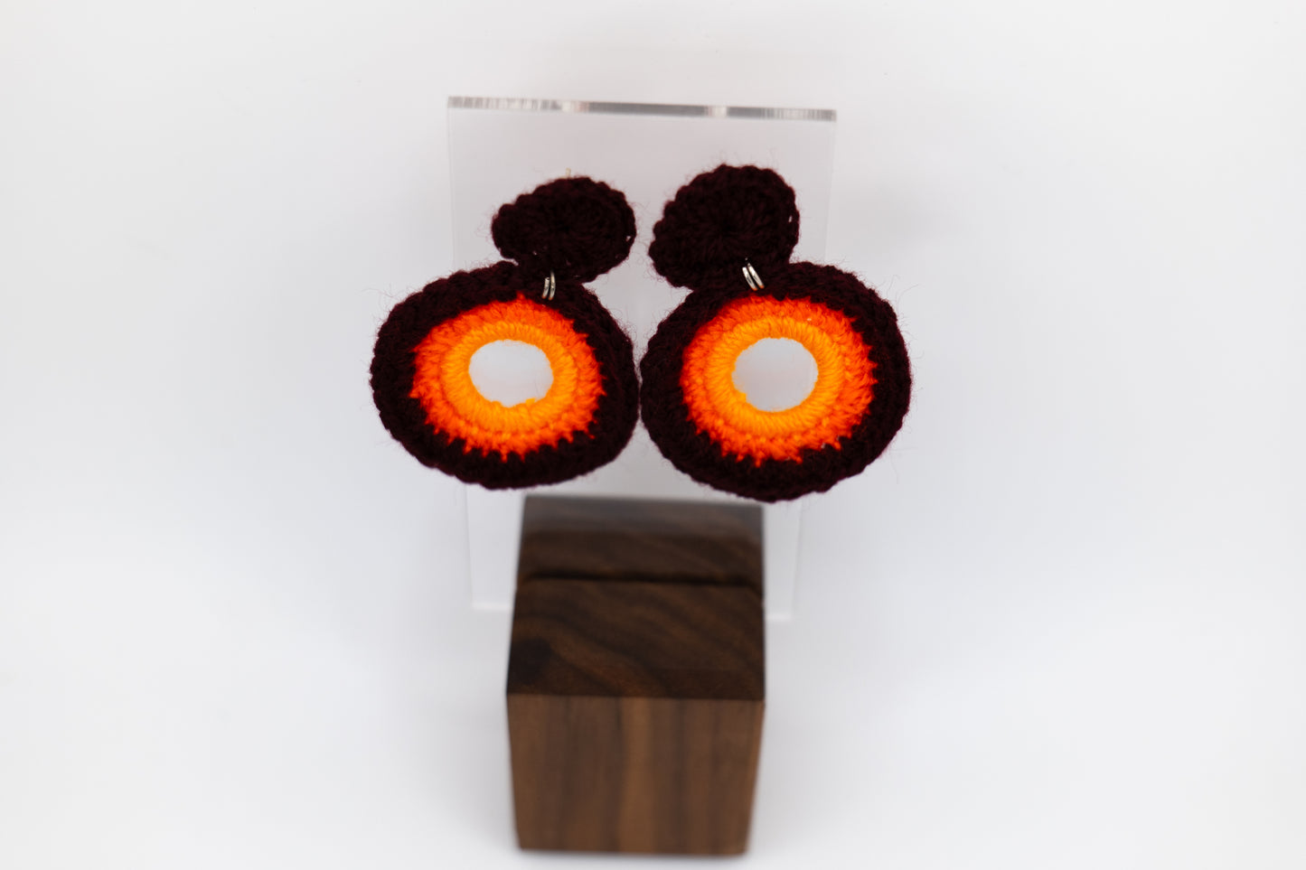 Handmade Crocheted Earrings – Crafted by Afghan Women