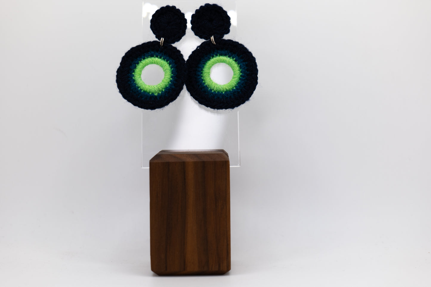 Handmade Crocheted Earrings – Crafted by Afghan Women