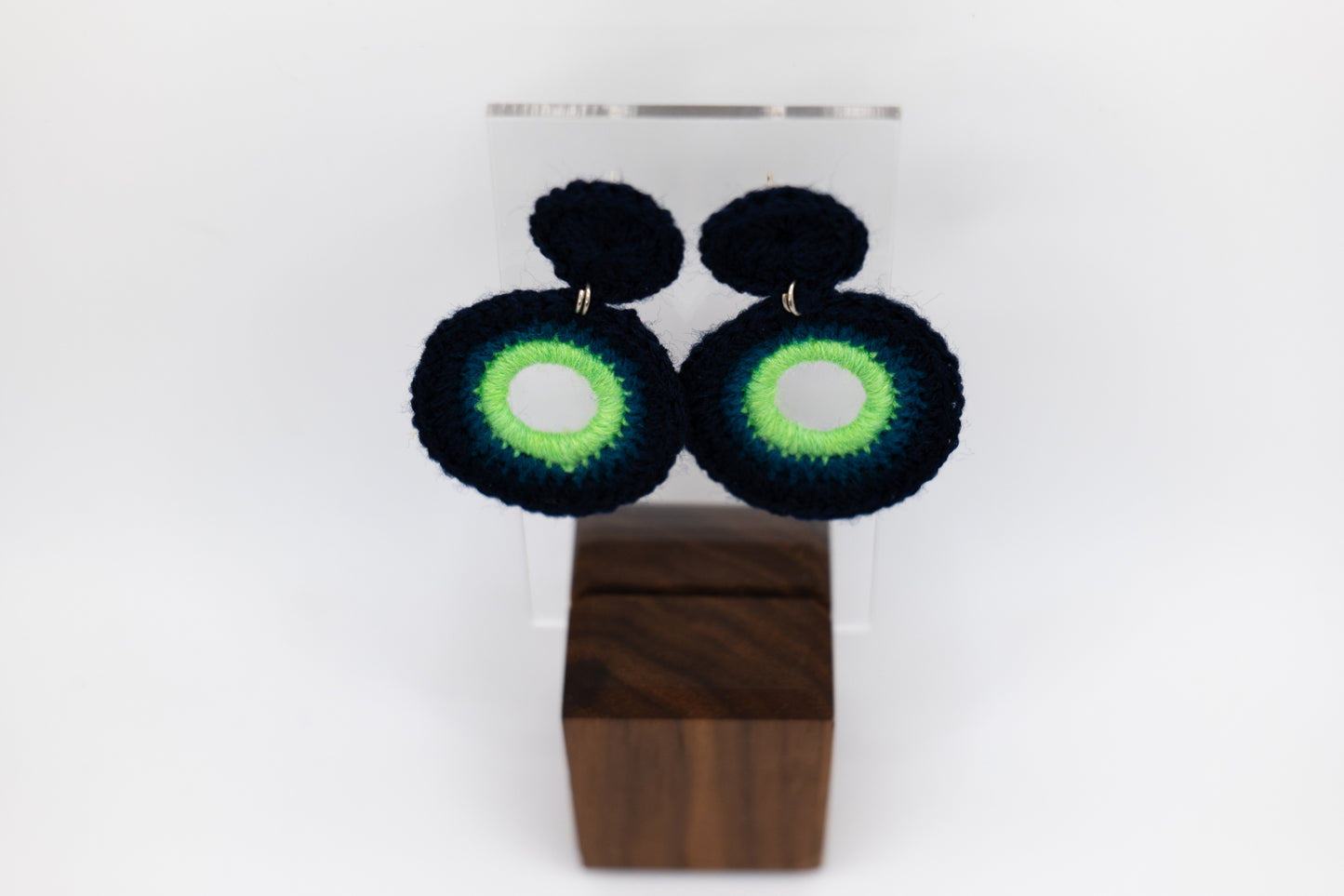 Handmade Crocheted Earrings – Crafted by Afghan Women