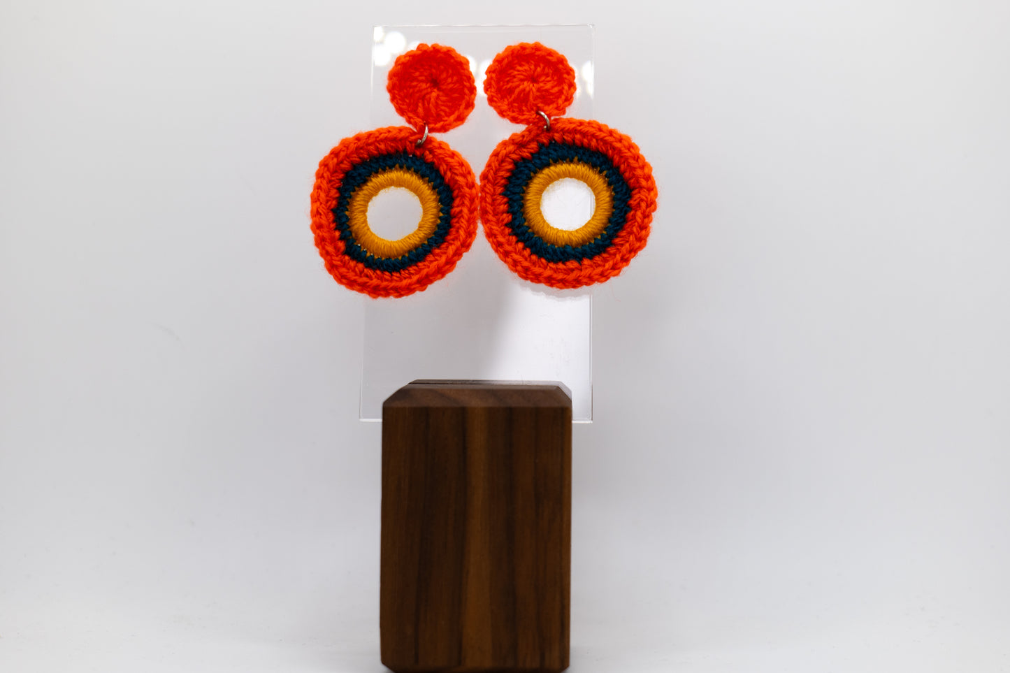 Handmade Crocheted Earrings – Crafted by Afghan Women