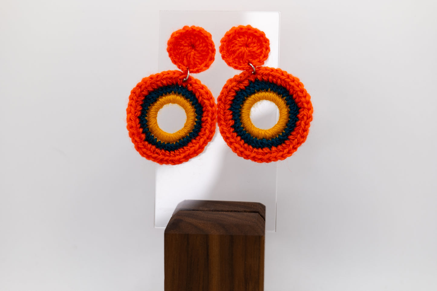 Handmade Crocheted Earrings – Crafted by Afghan Women