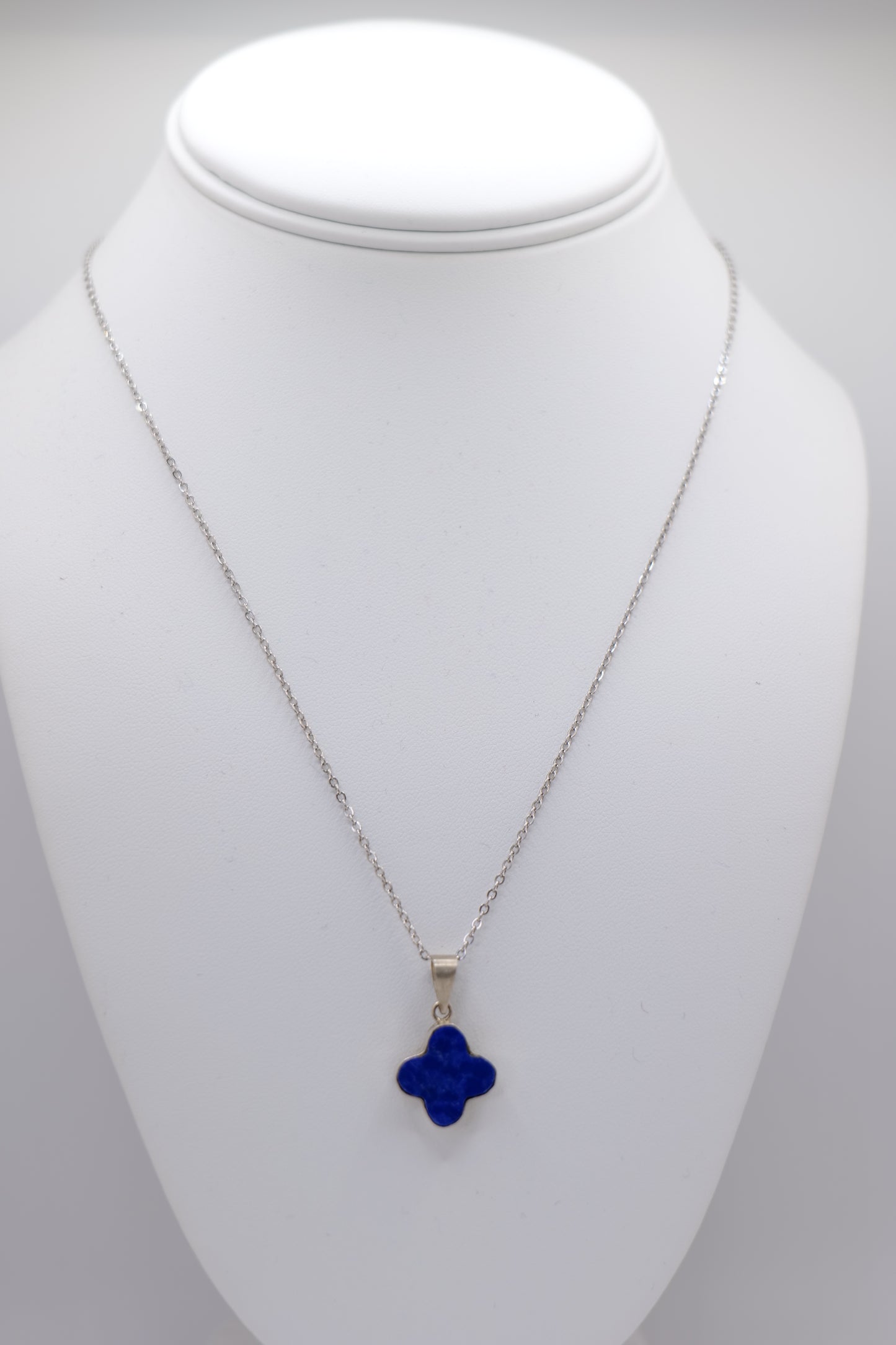 Lapis Lazuli Floral Necklace