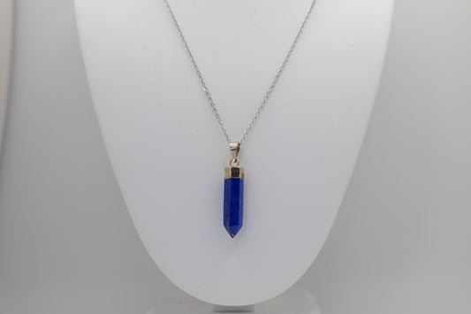 Lapis Lazuli Pendant with Sterling Silver