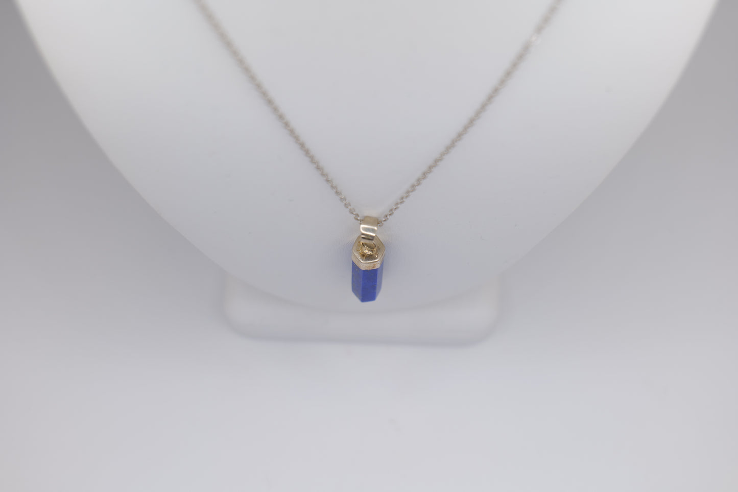 Lapis Lazuli Pendant with Sterling Silver