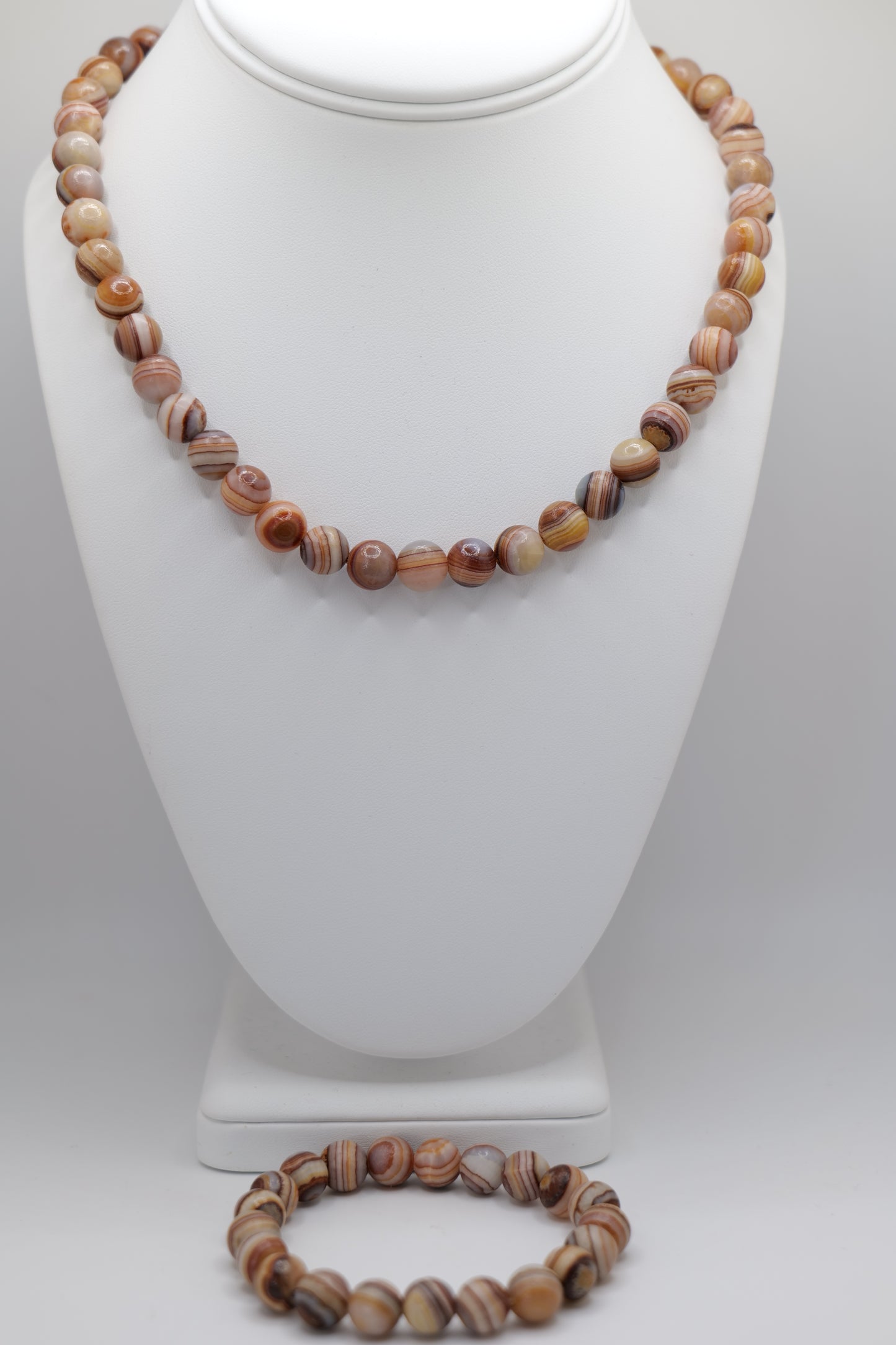 Onyx Beaded Jewelry Set