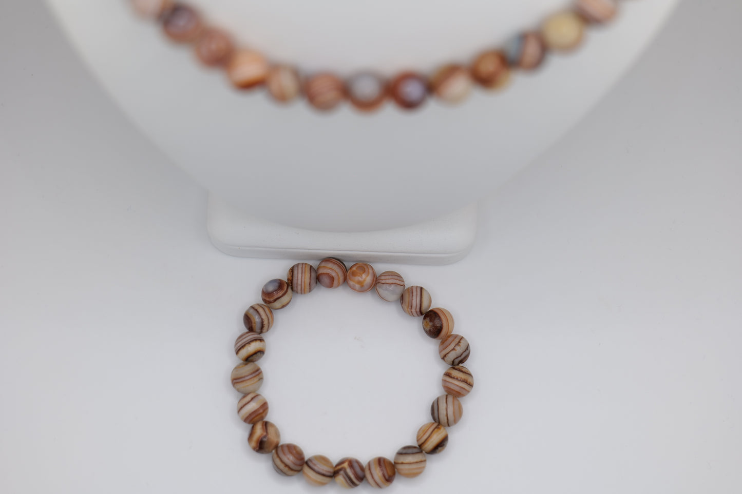 Onyx Beaded Jewelry Set