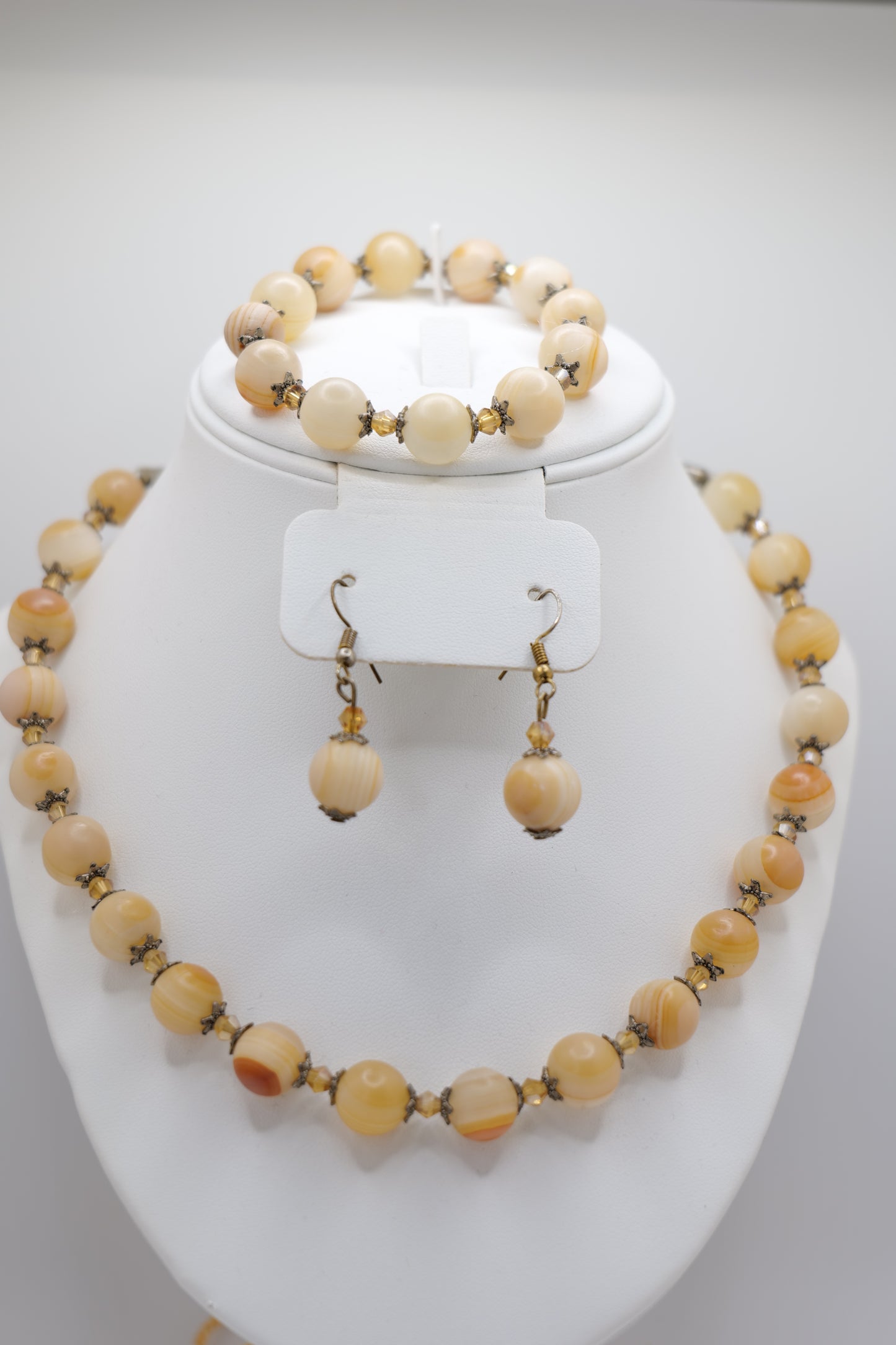 Onyx Triple Jewelry Set