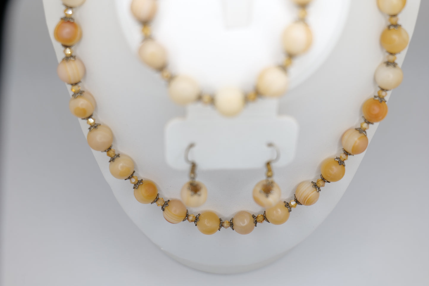 Onyx Triple Jewelry Set